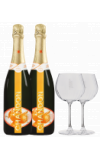 Chandon Garden Spritz 2 bottles + gift 2 glasses Chandon