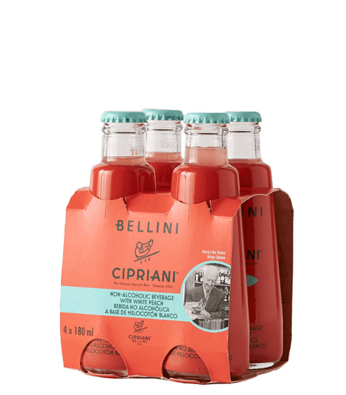 Pack Bellini Cipriani alcohol free 4 х 180ml