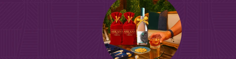 Buy 2 bottles of Arcana and get a gift