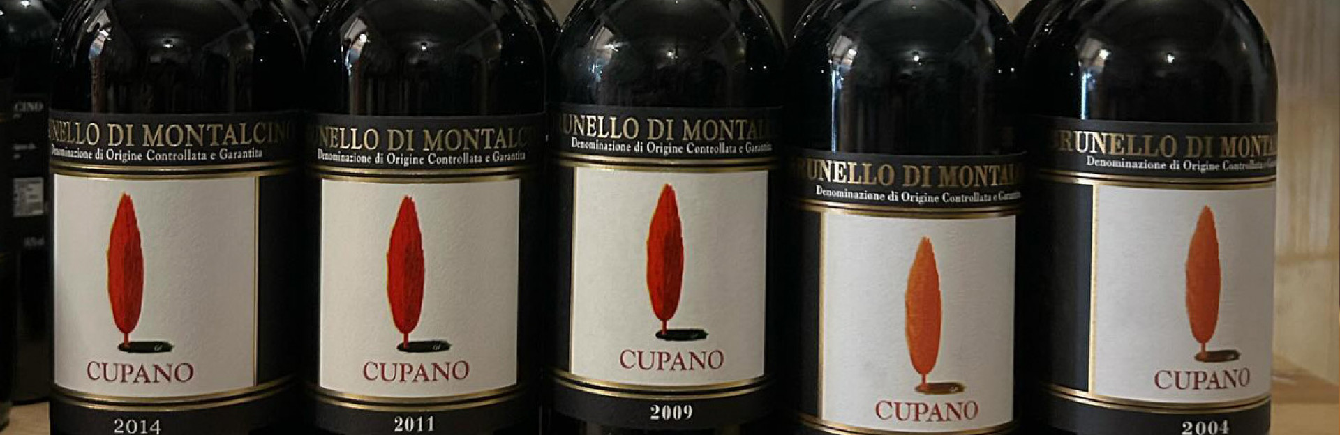 Вертикална дегустация на Brunello di Montalcino Cupano 2004 - 2014