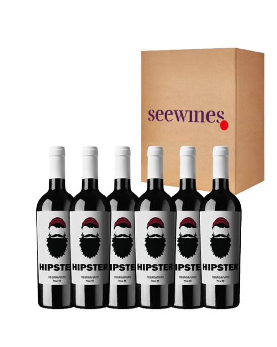 Pack 6 bottles Hipster Negroamaro Puglia IGT