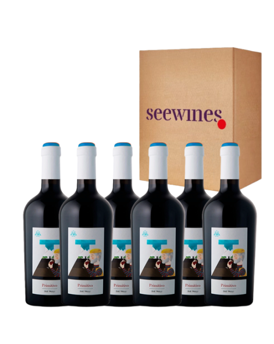 Pack 6 bottles Due Trulli Primitivo Cantina Albea