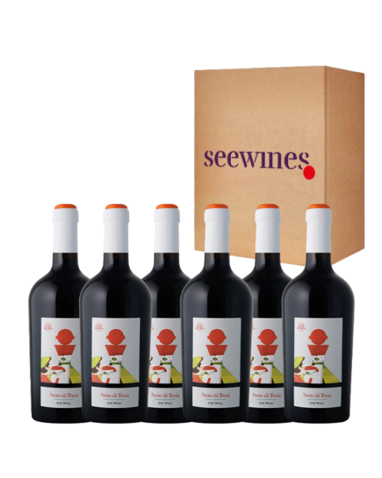 Pack 6 bottles Due Trulli Nero di Troia Albea