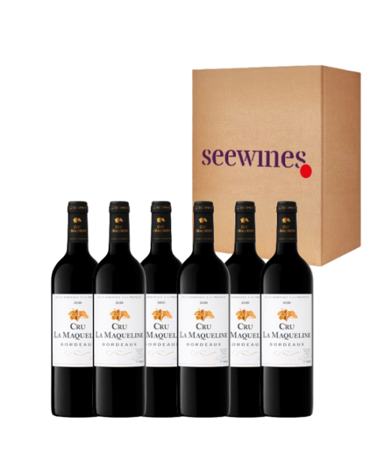 Пакет 6 бутилки Крю Ла Макелин Бордо Руж