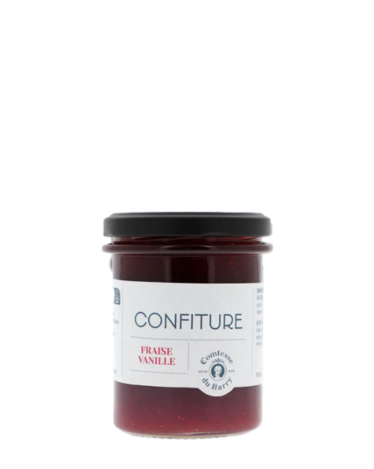 Strawberry and vanilla jam