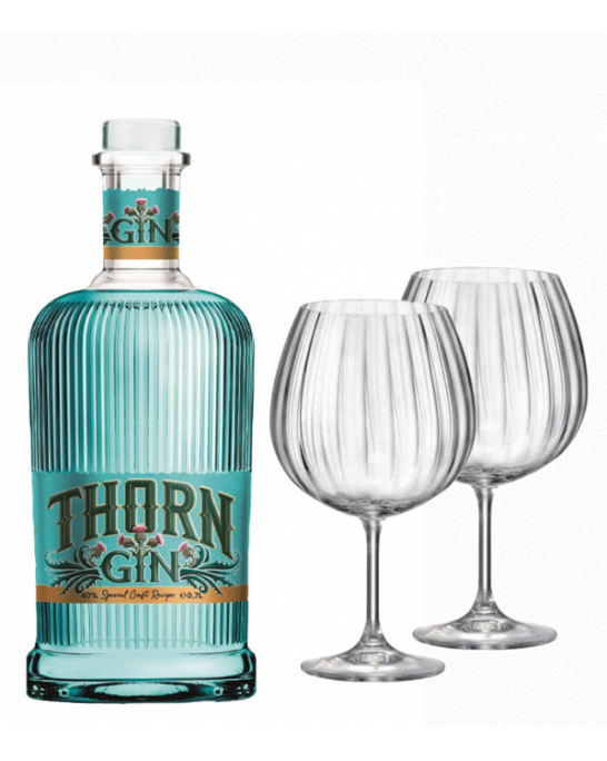 Джин Торн +  2 бр. чаши Bohemia GIN