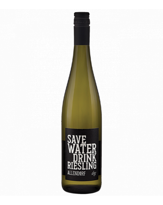 Фриц Алендорф Save Water Drink Riesling