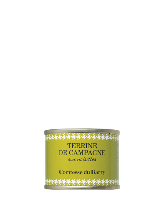 Country style terrine with hazelnuts