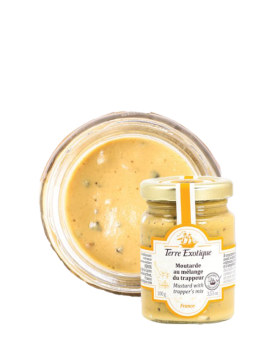 Mustard with trapper's mix