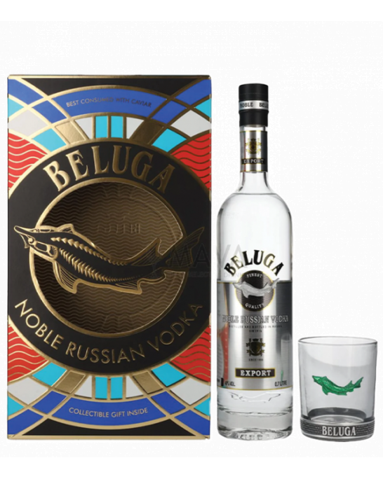 Vodka Beluga Noble + glass