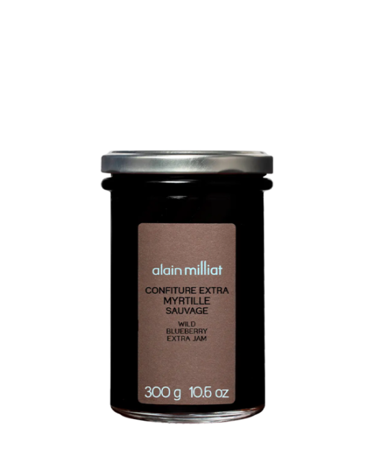 Blueberry extra jam 300g. Alain Milliat