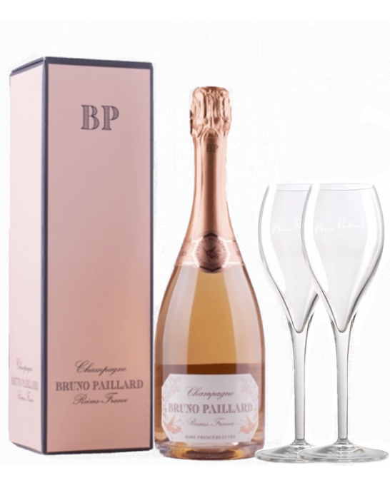Шампан Бруно Паяр Розе + подарък 2 чаши