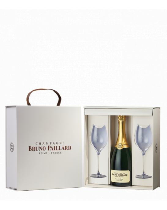 Bruno Paillard luxury box with two glasses