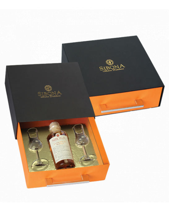 Gift Box Cassetto Barolo + 2 glasses Sibona