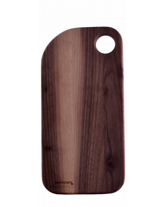 Дървена дъска за рязане с лого Seewines