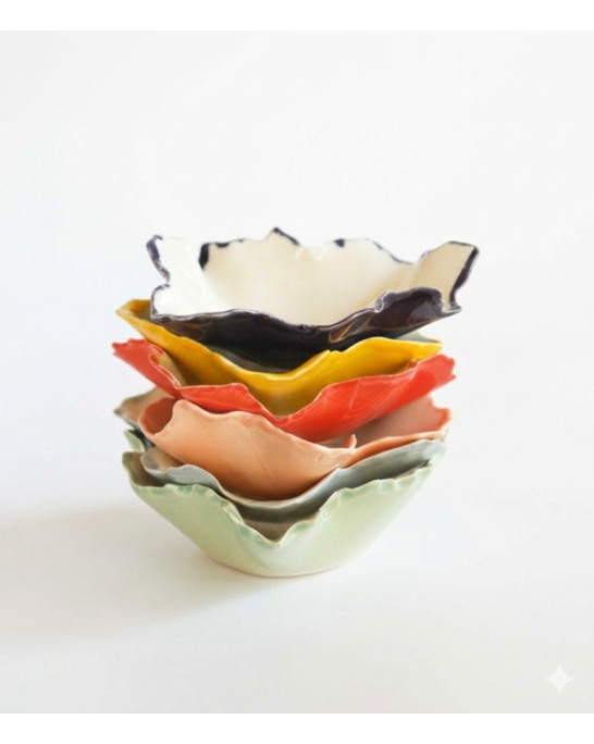 Pottery & Poetry Bowl Blossom Sage