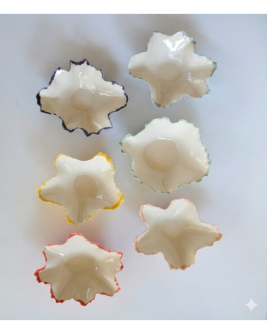 Pottery & Poetry Bowl Blossom Milky Pink