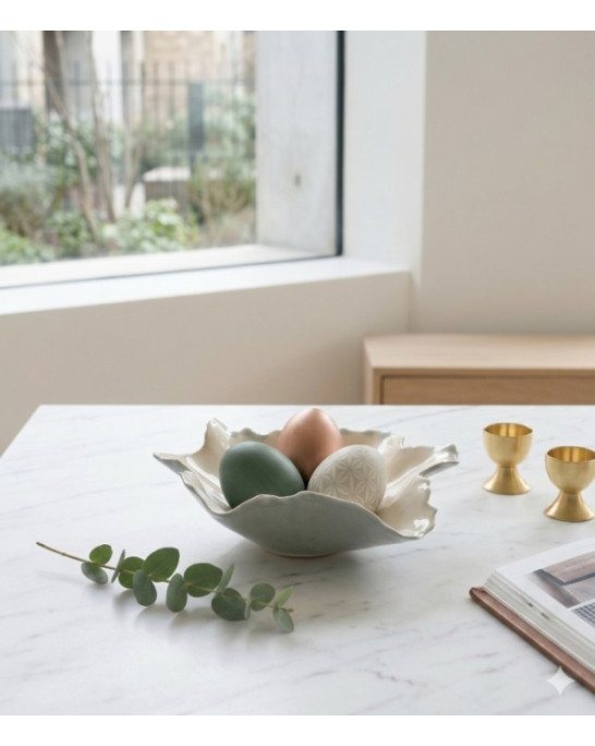 Pottery & Poetry Bowl Blossom Light Denim