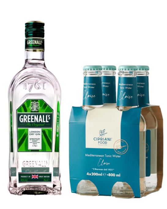 Джин Грийналс + 4 бр. Mediterranean Tonic