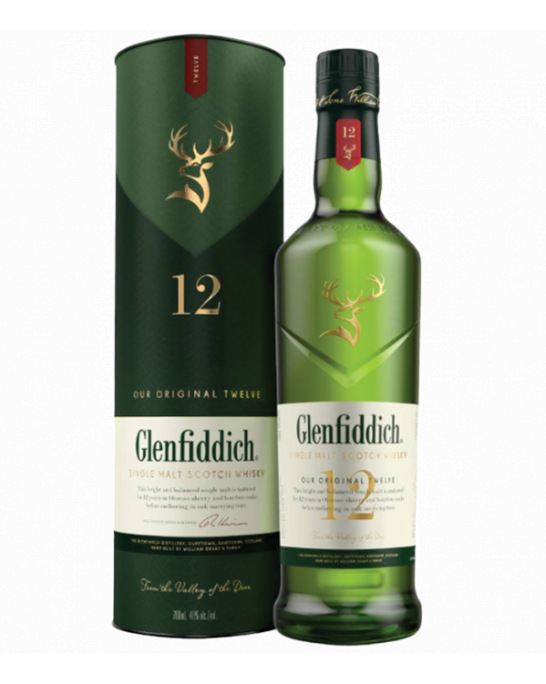 Whisky Glennfidich 12 YO