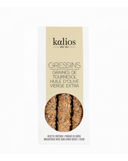 Kallios Grisini with sunflower seeds