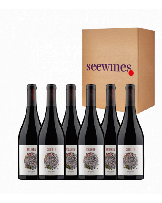Pack of 6 bottles Colorito Pinot Noir