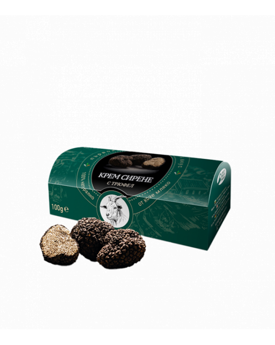 Georgiev Farm Bulgarian goat cream cheese with truffle