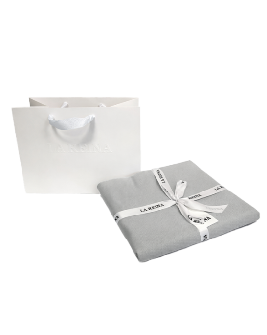 La reina Покривка 120 X 200 цвят сив