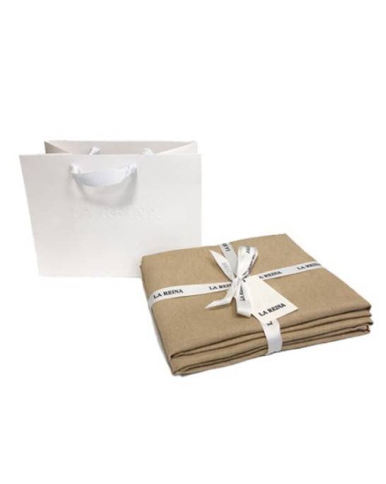 La reina Покривка 120 X 200 цвят бежово