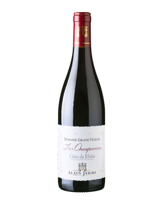 Les Champauvins Cotes du Rhone Rouge Alain Jaume