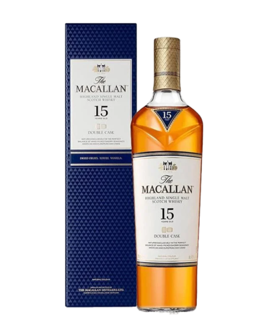 Single Malt Scotch Whisky Macallan Double Cask 15 Years Old