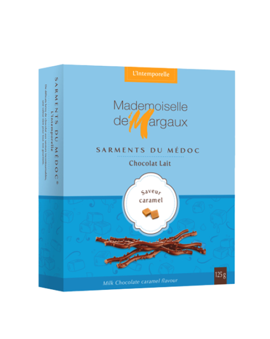 Mademoiselle de margaux chocolate sticks caramel