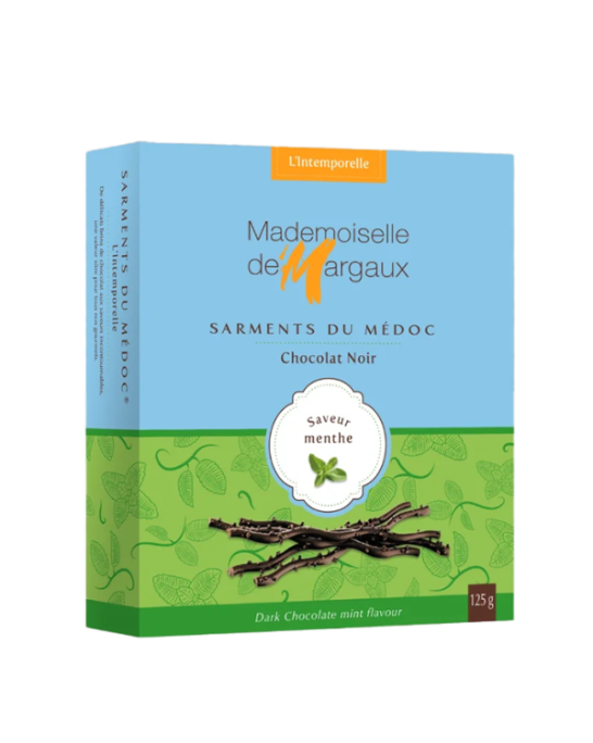 Mademoiselle de margaux chocolate sticks mint