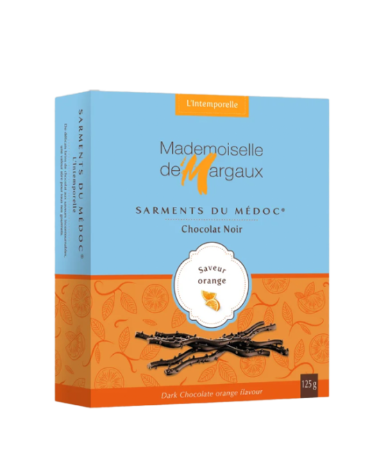 Mademoiselle de margaux chocolate sticks orange