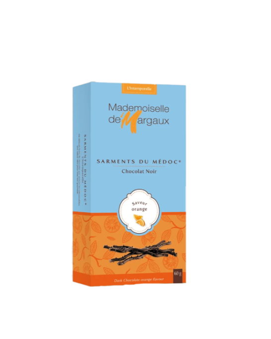 Mademoiselle de Margaux chocolate sticks orange