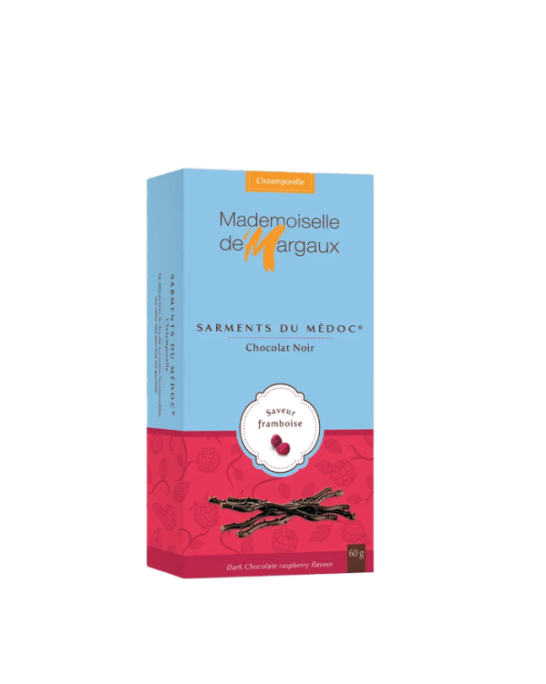 Mademoiselle de Margaux chocolate sticks raspberry