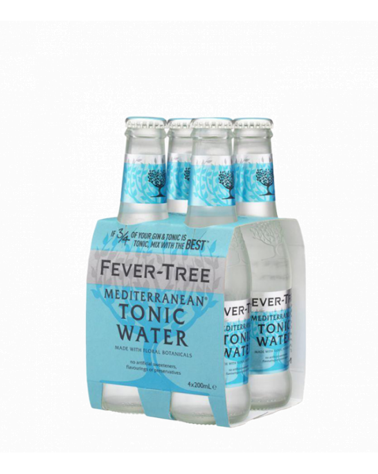 MEDITERRANEAN TONIC FEVER TREE 4 X 200 ml