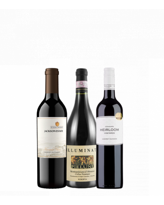 Powerful, full-bodied and rich red wines
