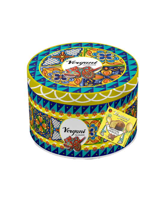 Vergani Panettone With Sicilian Lemon Cream Filling