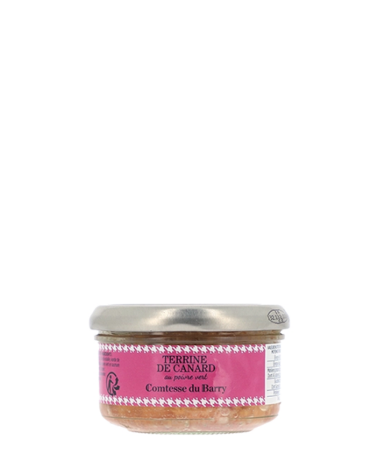 Duck terrine with green pepper