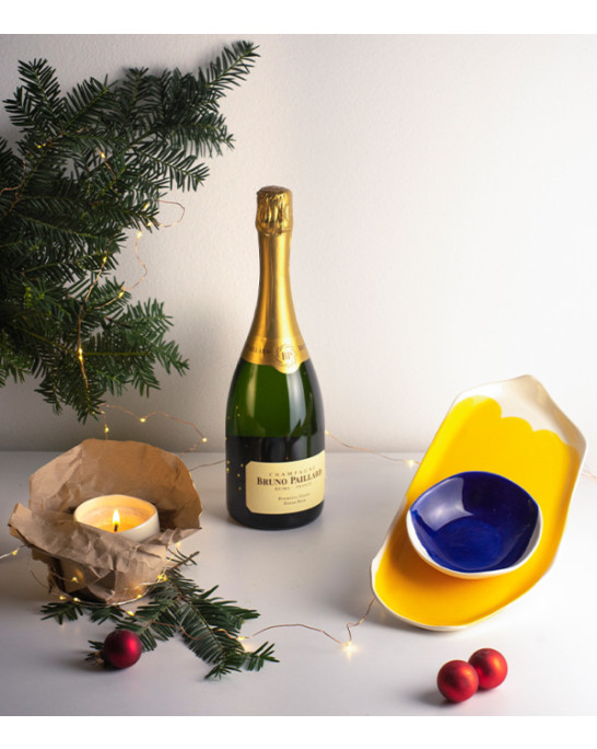 Giftpack Pottery & Poetry + Champagne Bruno Paillard Première Cuvée