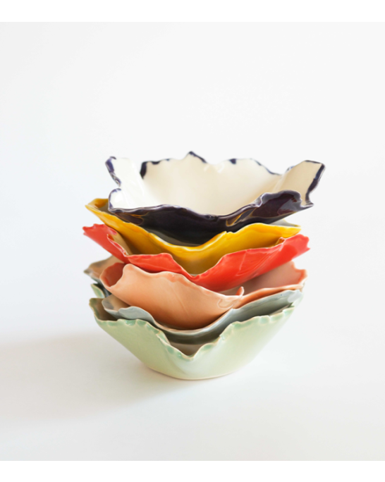 Pottery & Poetry Bowl Blossom Sage