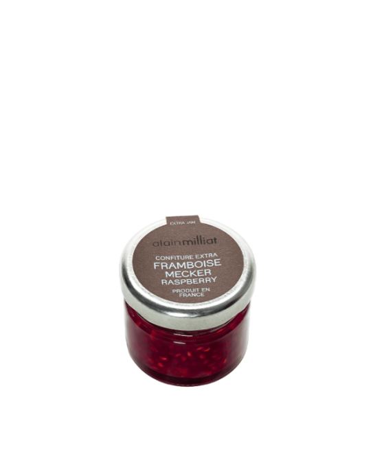 Raspberry extra jam 28g. Alain Milliat