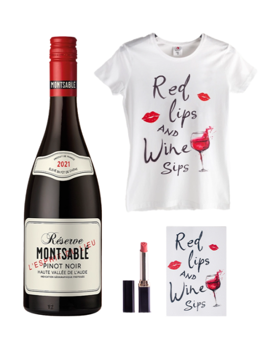 Red Lips - Wine Sips