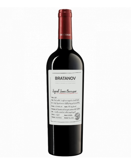 Bratanov Syrah Sans Barrique