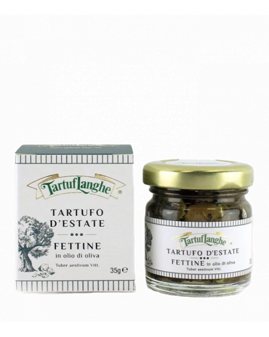 Summer truffle carpaccio in olive oil