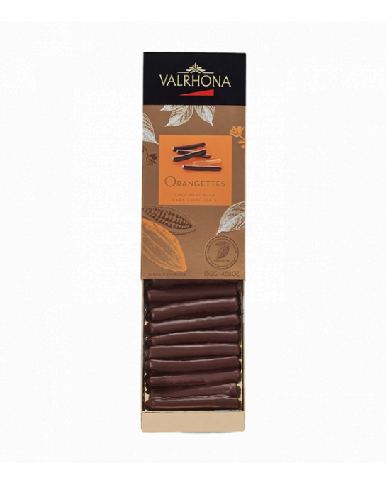 Френски шоколадови бонбони Валрона Балотин портокал