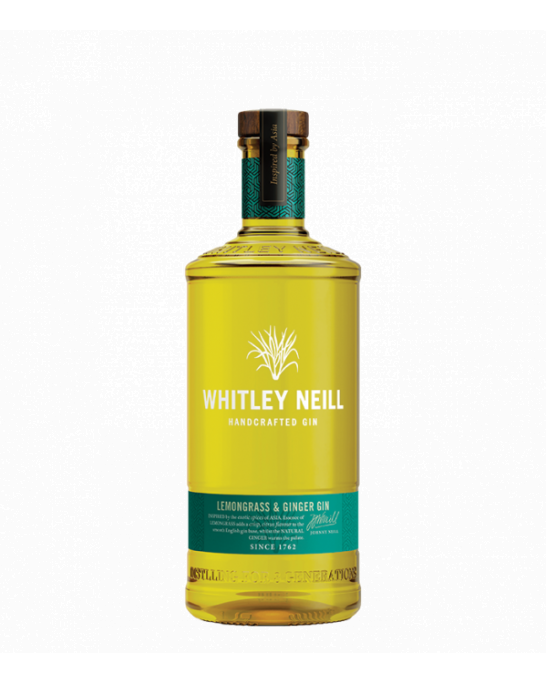 Whitley Neill LEMONGRASS GINGER 43%, 0.7л