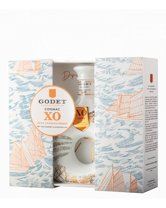 Cognac Godet XO Terre Ceramic 0.7 l