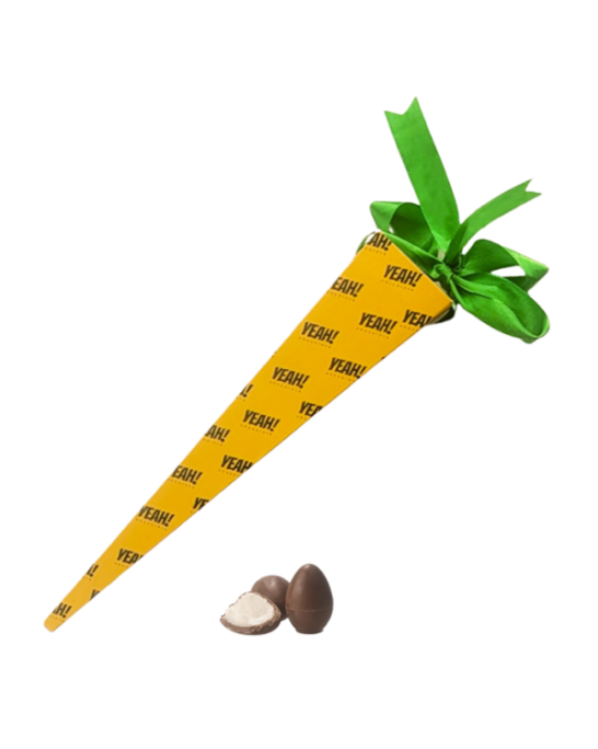 Yeah! Морков с шоколадови яйца с пълнеж